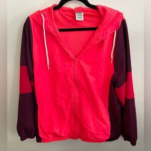 SOLD-PINK Vintage Style Windbreaker Jacket 💖